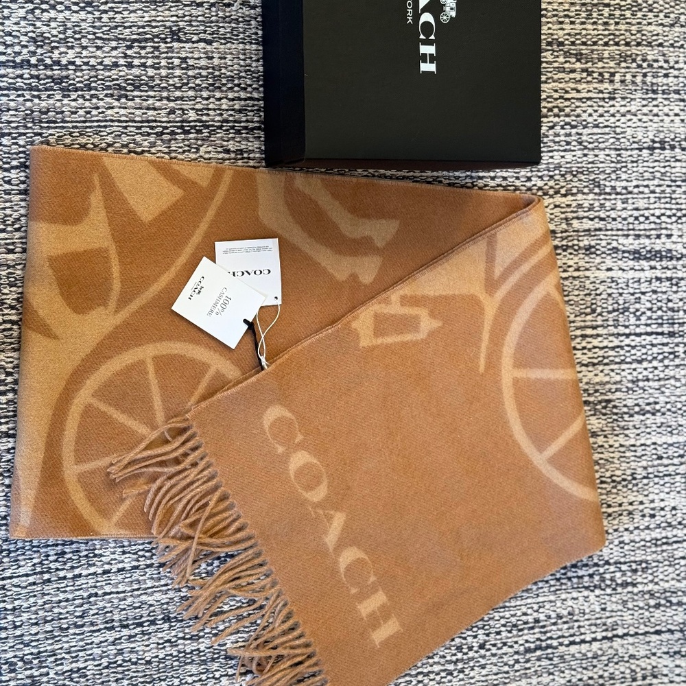 Coach Horse and Carriage Cashmere Muffler